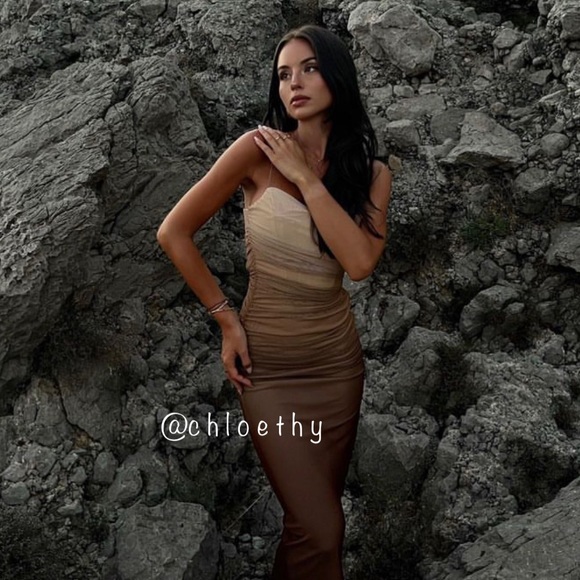 Zara PRINT DRESS WITH TULLE - Picture 6 of 16